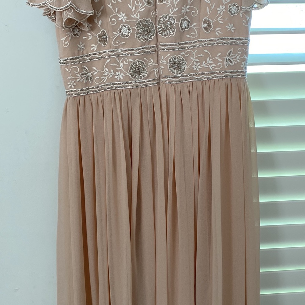 BHDLN Anthropologie Fresna Flutter Sleeve Dress - Picture 12 of 12